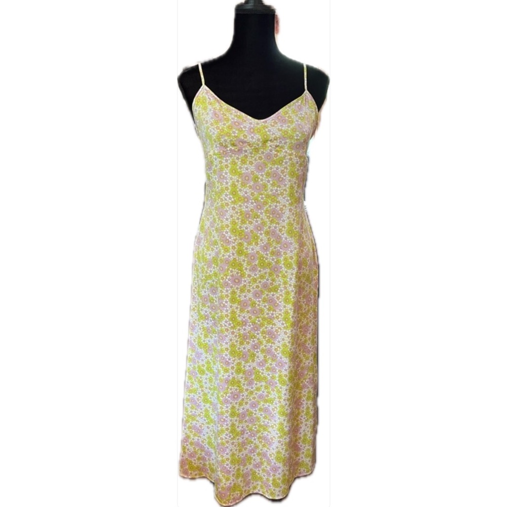 Zara Floral Print Dress with Pastel Hues